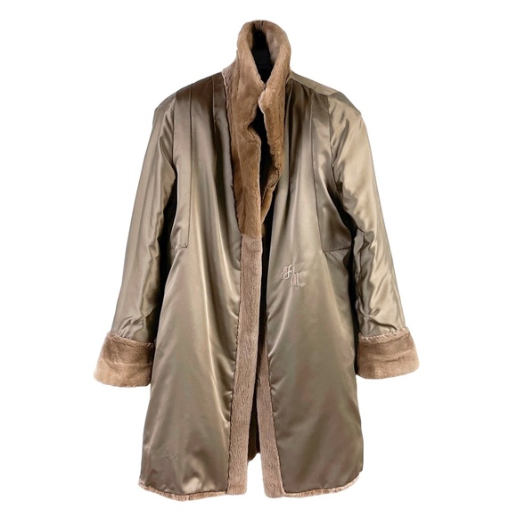 Sheared Fur Coat Designed by Fourrures Laganière Montreal - Picture 7 of 13